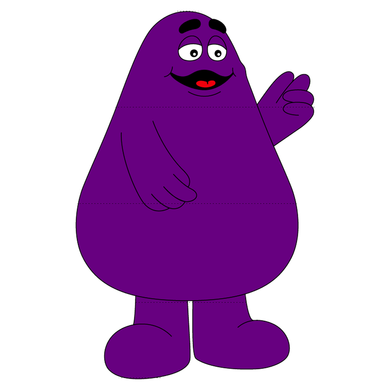 Grimace McDonald's Mascot